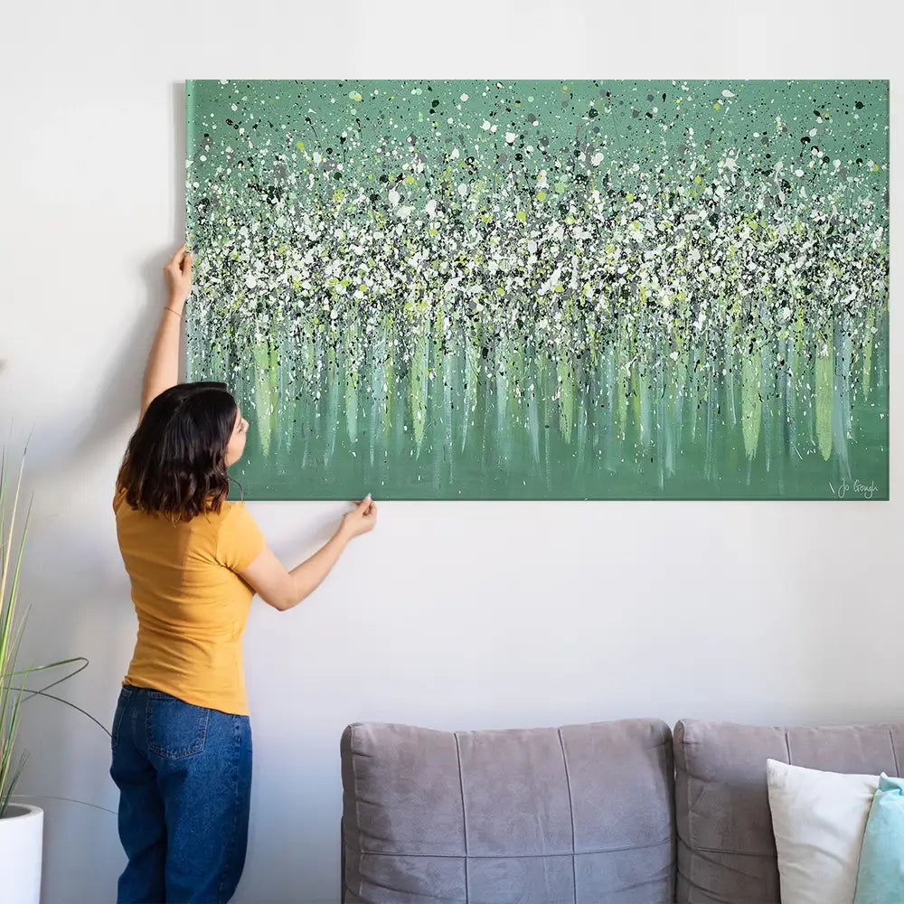 Where There Is Love There Is Life Oversized Canvas Print Where There Is Love There Is Life Oversized Canvas Print wall art product Art Print Shop