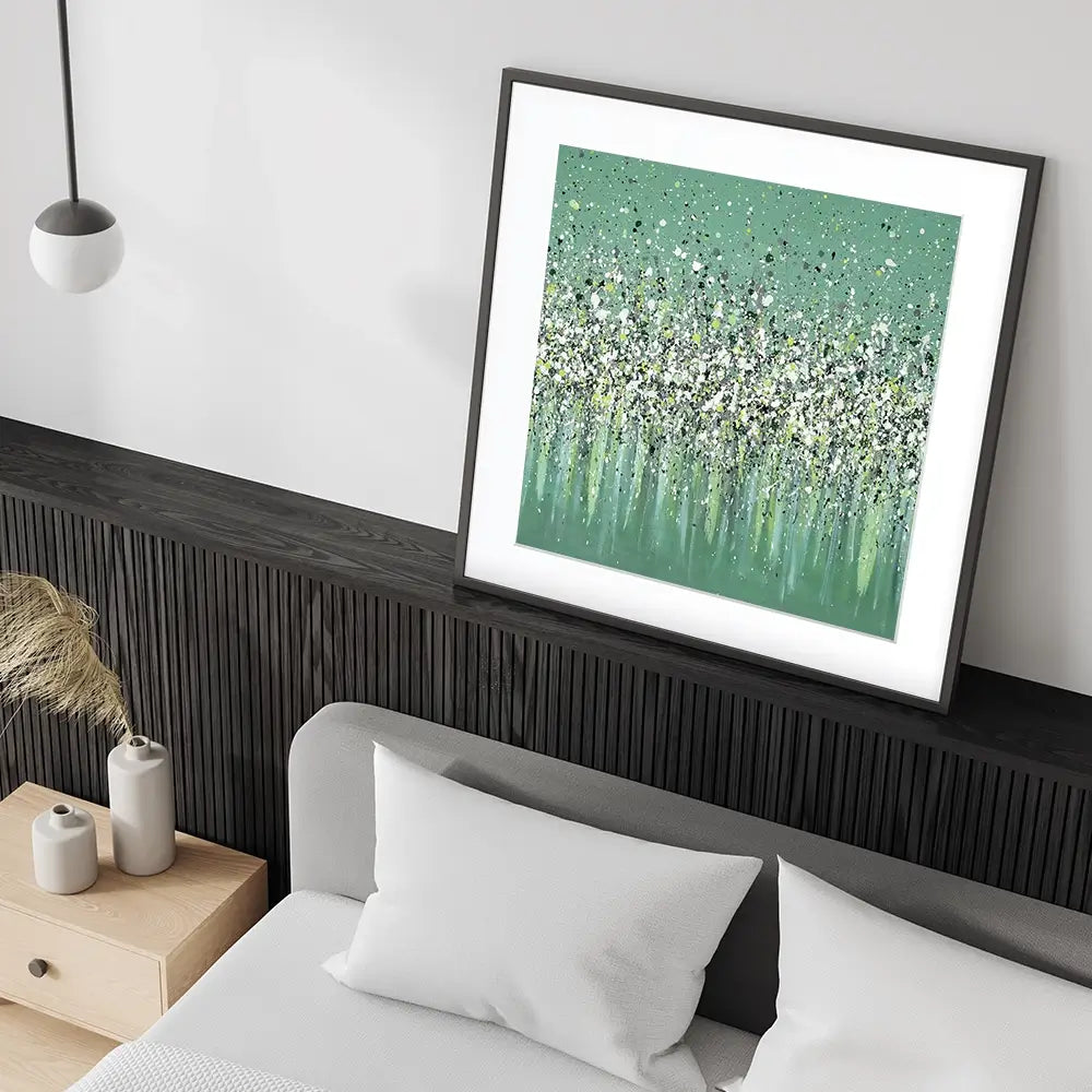Where There Is Love There Is Life Square Framed Art Print Where There Is Love There Is Life Square Framed Art Print wall art product Art Print Shop