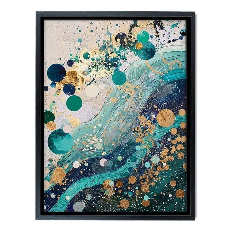 Whimiscal Nature Splash Canvas Print Whimiscal Nature Splash Canvas Print wall art product Paper House Prints - Independent