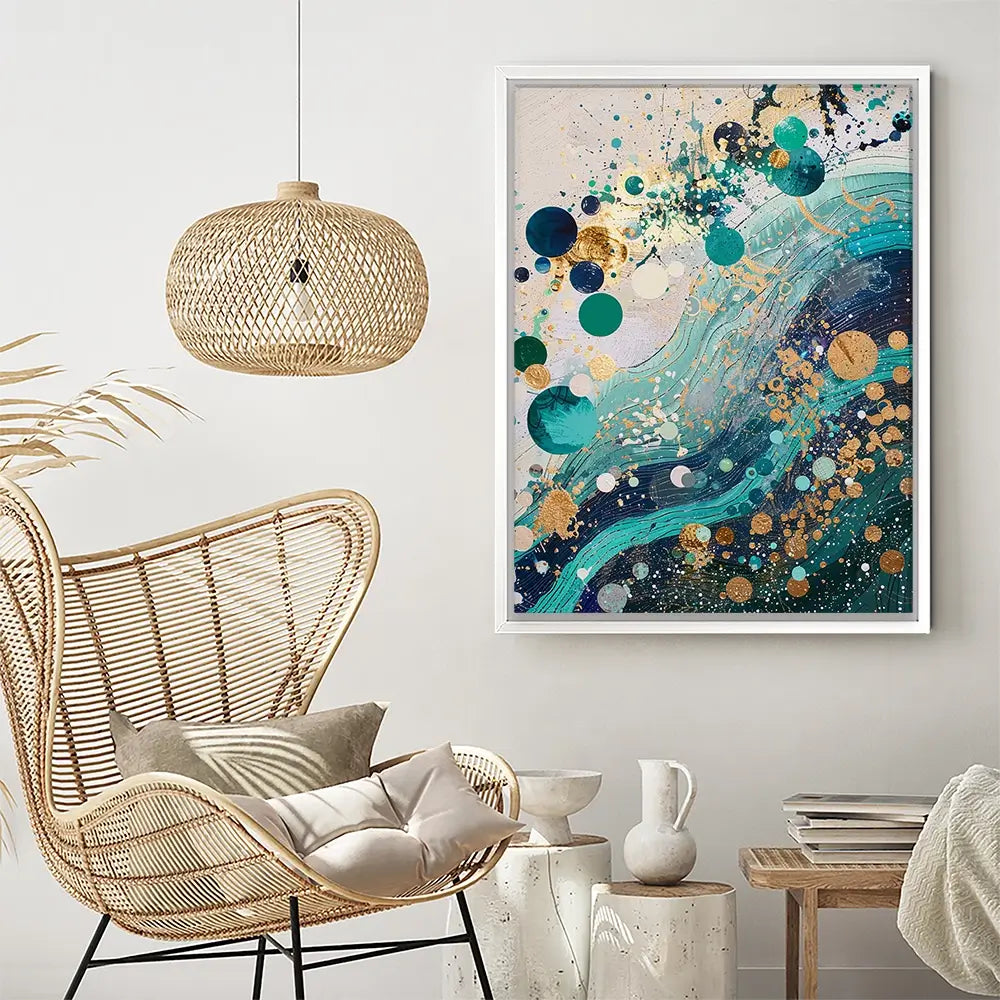 Whimiscal Nature Splash Canvas Print Whimiscal Nature Splash Canvas Print wall art product Paper House Prints - Independent