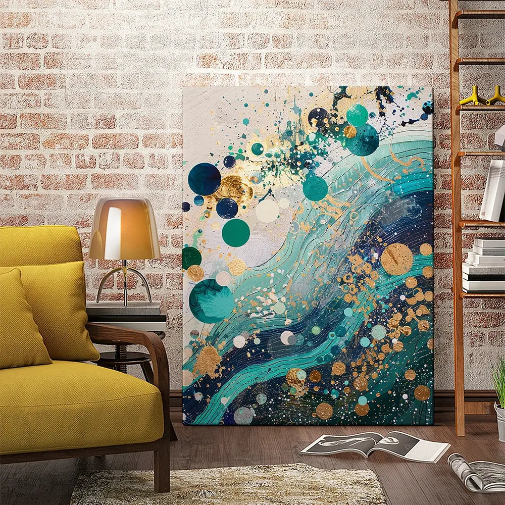 Whimiscal Nature Splash Canvas Print Whimiscal Nature Splash Canvas Print wall art product Paper House Prints - Independent