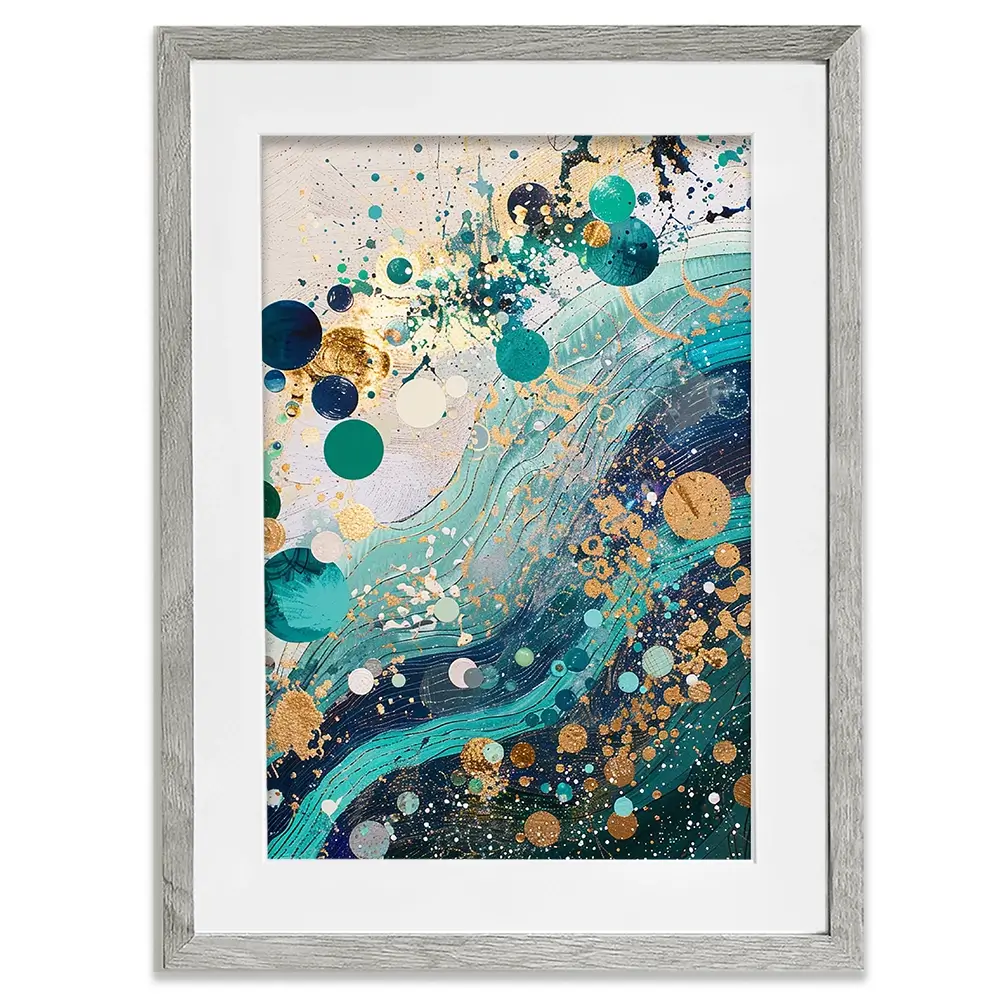 Whimiscal Nature Splash Framed Art Print Whimiscal Nature Splash Framed Art Print wall art product Paper House Prints - Independent