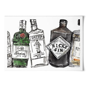 Whiskey Wednesdays Art Print Whiskey Wednesdays Art Print wall art product Jennifer Paxton Parker