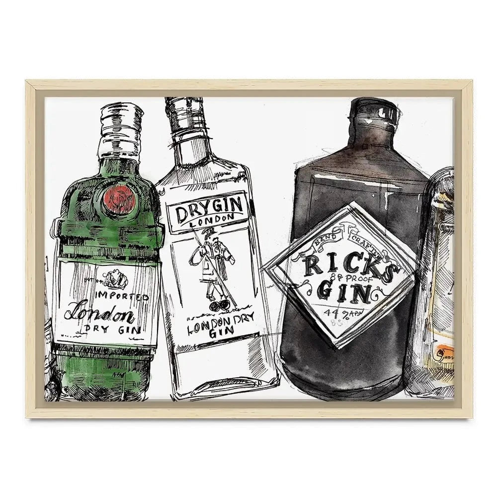 Whiskey Wednesdays Canvas Print Whiskey Wednesdays Canvas Print wall art product Jennifer Paxton Parker