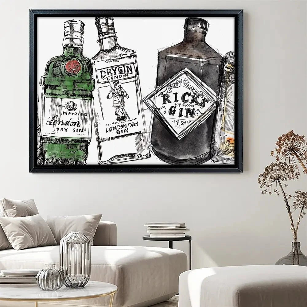 Whiskey Wednesdays Canvas Print Whiskey Wednesdays Canvas Print wall art product Jennifer Paxton Parker