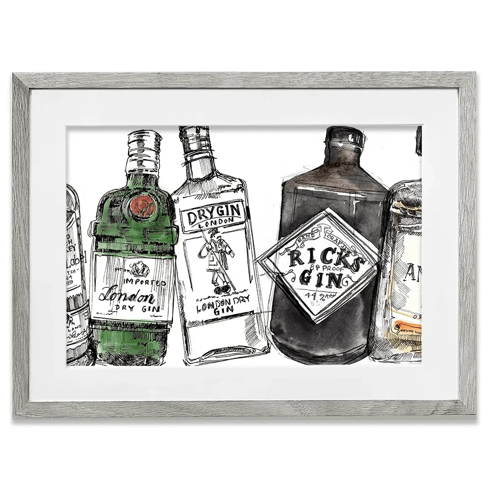 Whiskey Wednesdays Framed Art Print Whiskey Wednesdays Framed Art Print wall art product Jennifer Paxton Parker