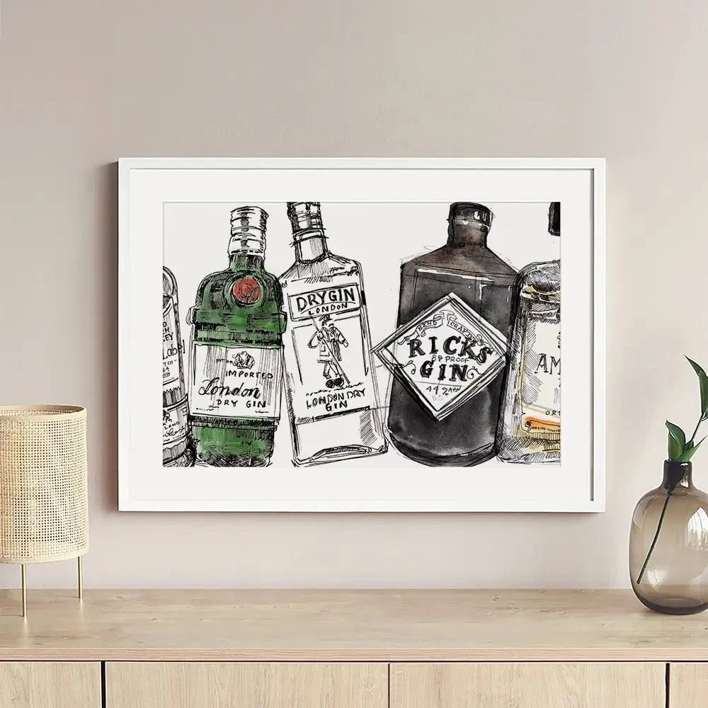 Whiskey Wednesdays Framed Art Print Whiskey Wednesdays Framed Art Print wall art product Jennifer Paxton Parker