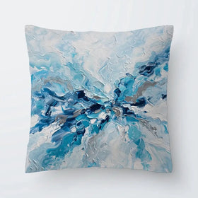 Whispering Blue Cushion Whispering Blue Cushion wall art product Olga Tkachyk