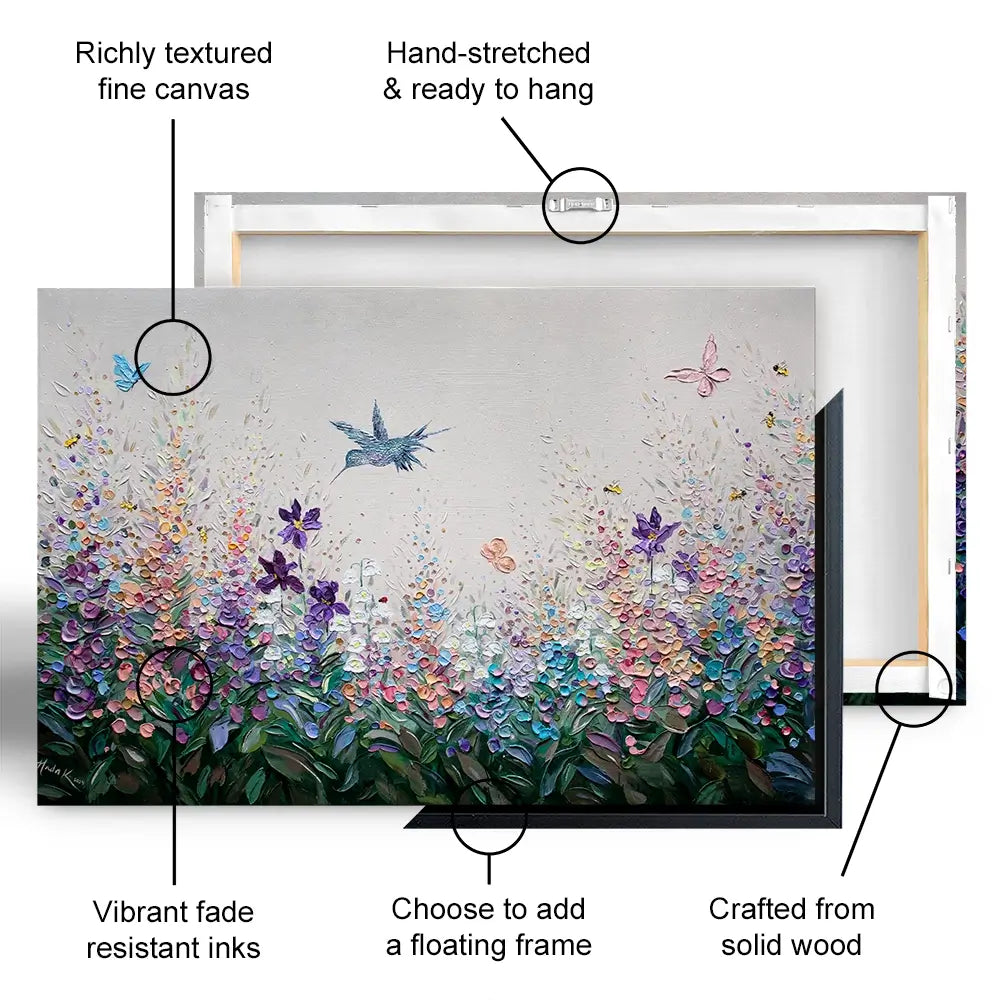 Whispers Canvas Print Whispers Canvas Print wall art product Nada Khatib