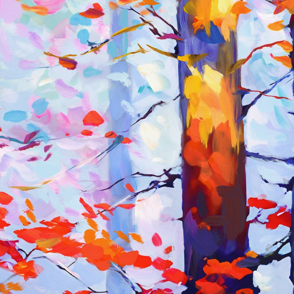 Whispers Of Autumn Love Framed Art Print wall art product Leon Devenice