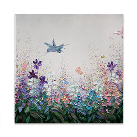 Whispers Square Canvas Print Whispers Square Canvas Print wall art product Art Print Shop