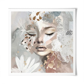 Whisperwing Square Art Print Whisperwing Square Art Print wall art product Bella Eve