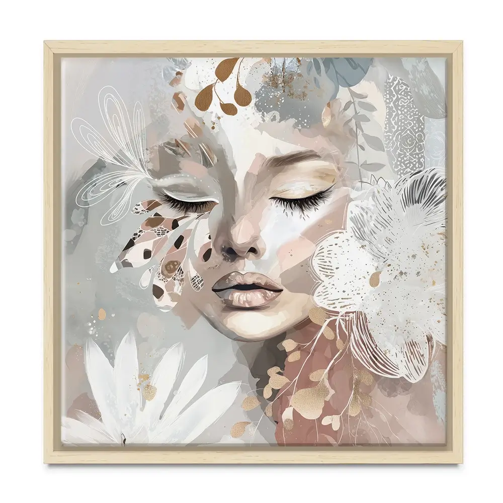 Whisperwing Square Canvas Print Whisperwing Square Canvas Print wall art product Bella Eve