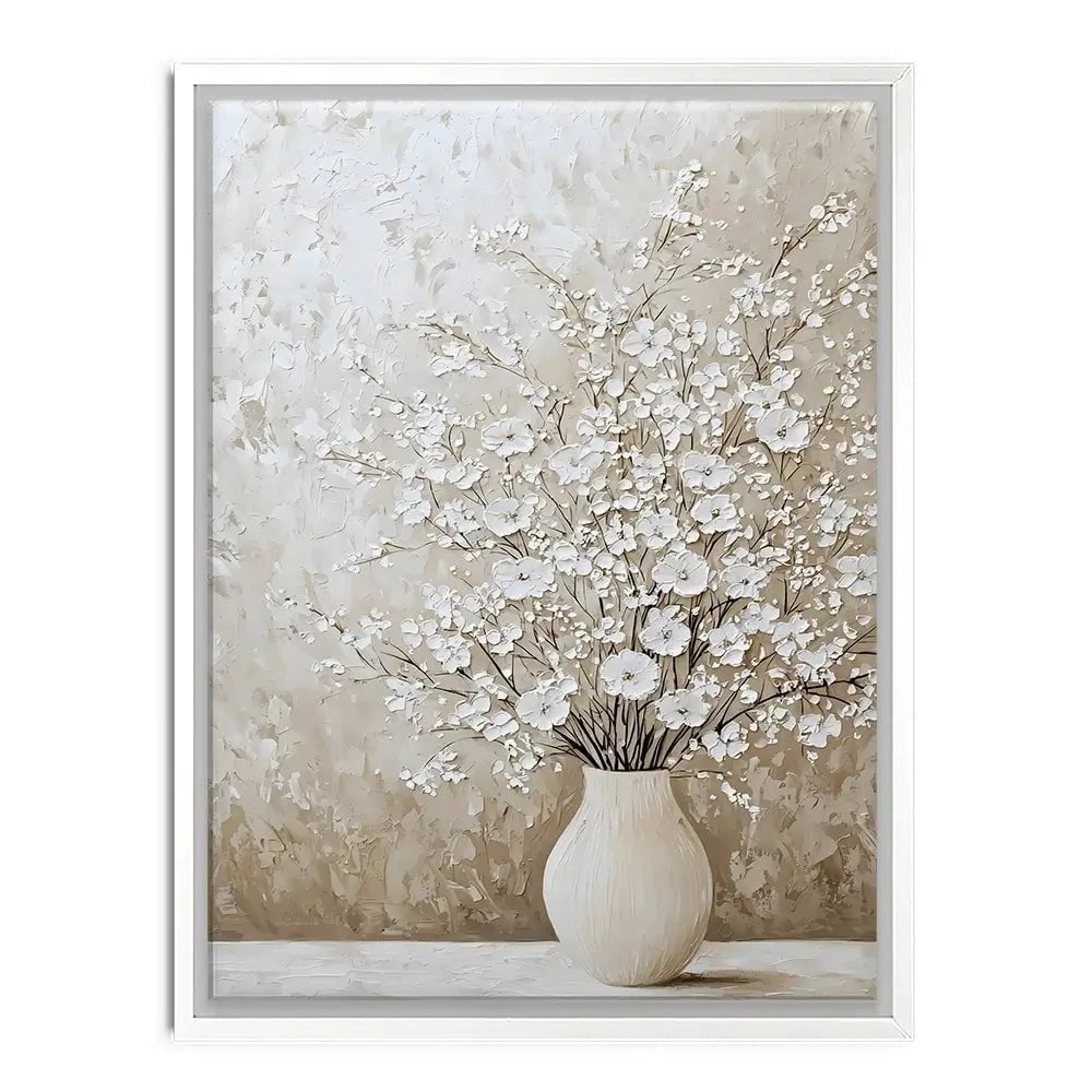 White Cherry Blossoms Canvas Print White Cherry Blossoms Canvas Print wall art product Franklyn Gregory - Independent