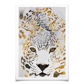 White Jaguar Art Print White Jaguar Art Print wall art product Sarah Manovski