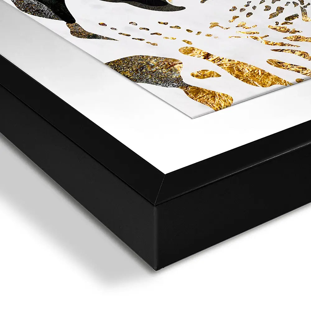 White Jaguar Framed Art Print White Jaguar Framed Art Print wall art product Sarah Manovski