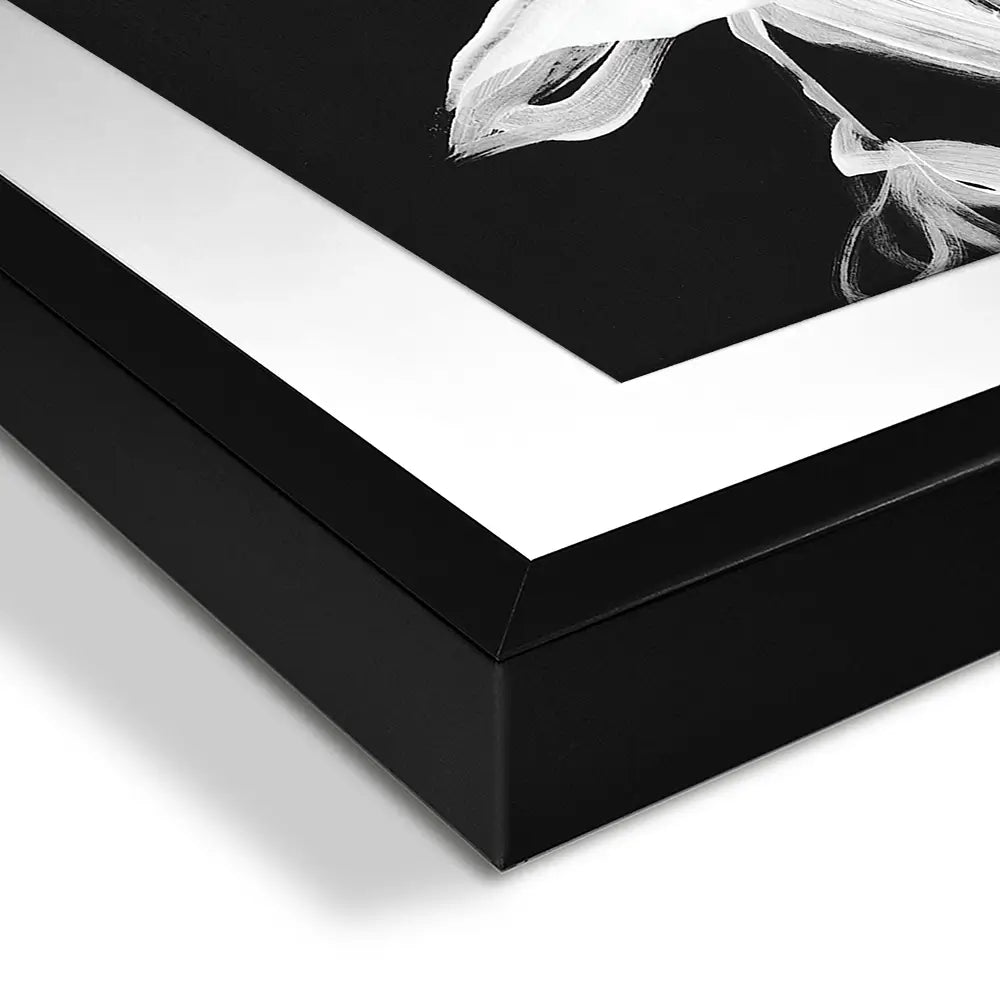 White Whimsical Flowers 2 Framed Art Print White Whimsical Flowers 2 Framed Art Print wall art product Jennifer Goldberger