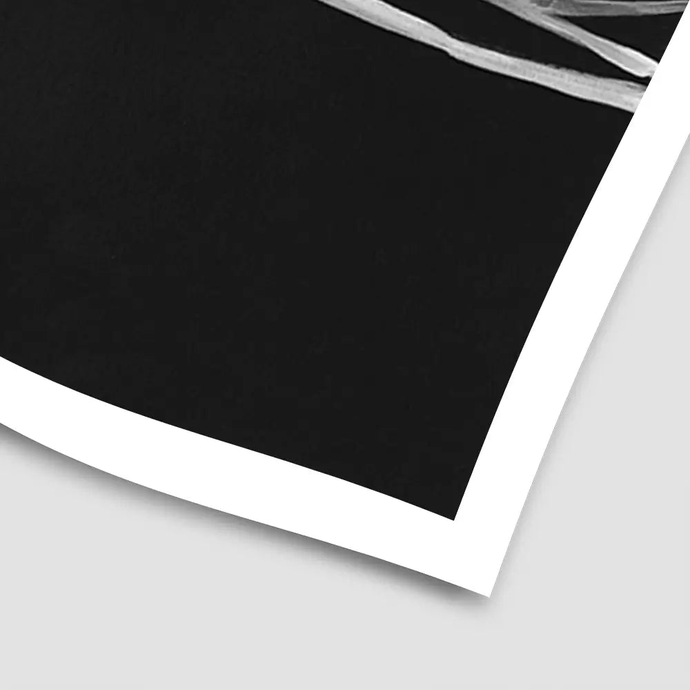 White Whimsical Flowers Art Print White Whimsical Flowers Art Print wall art product Jennifer Goldberger