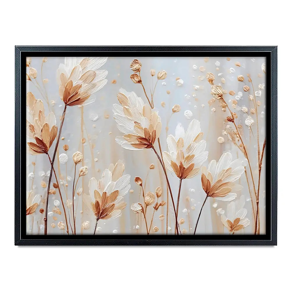 White Wild Grass Canvas Print White Wild Grass Canvas Print wall art product Gina Kelly - Independent