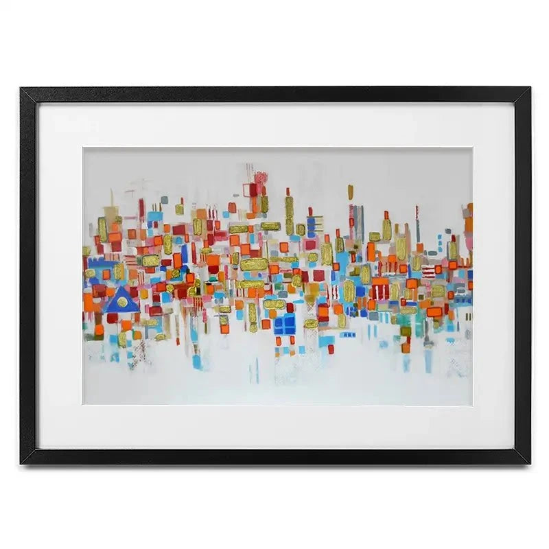 White Wonder Framed Art Print White Wonder Framed Art Print wall art product Maria Moretti