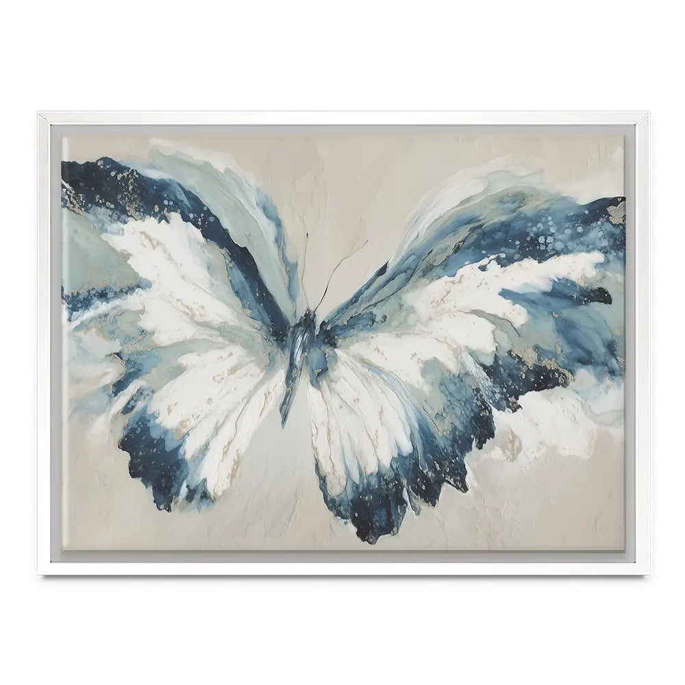 Wide Wing Butterfly Sketch Canvas Print Wide Wing Butterfly Sketch Canvas Print wall art product Chromatic Storm Studio