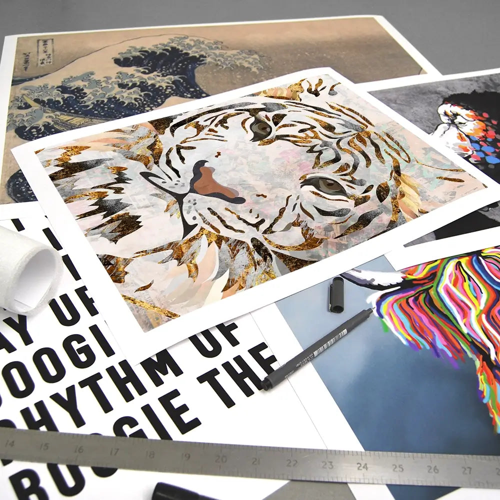 Wild And Fierce Art Print Wild And Fierce Art Print wall art product Sarah Manovski