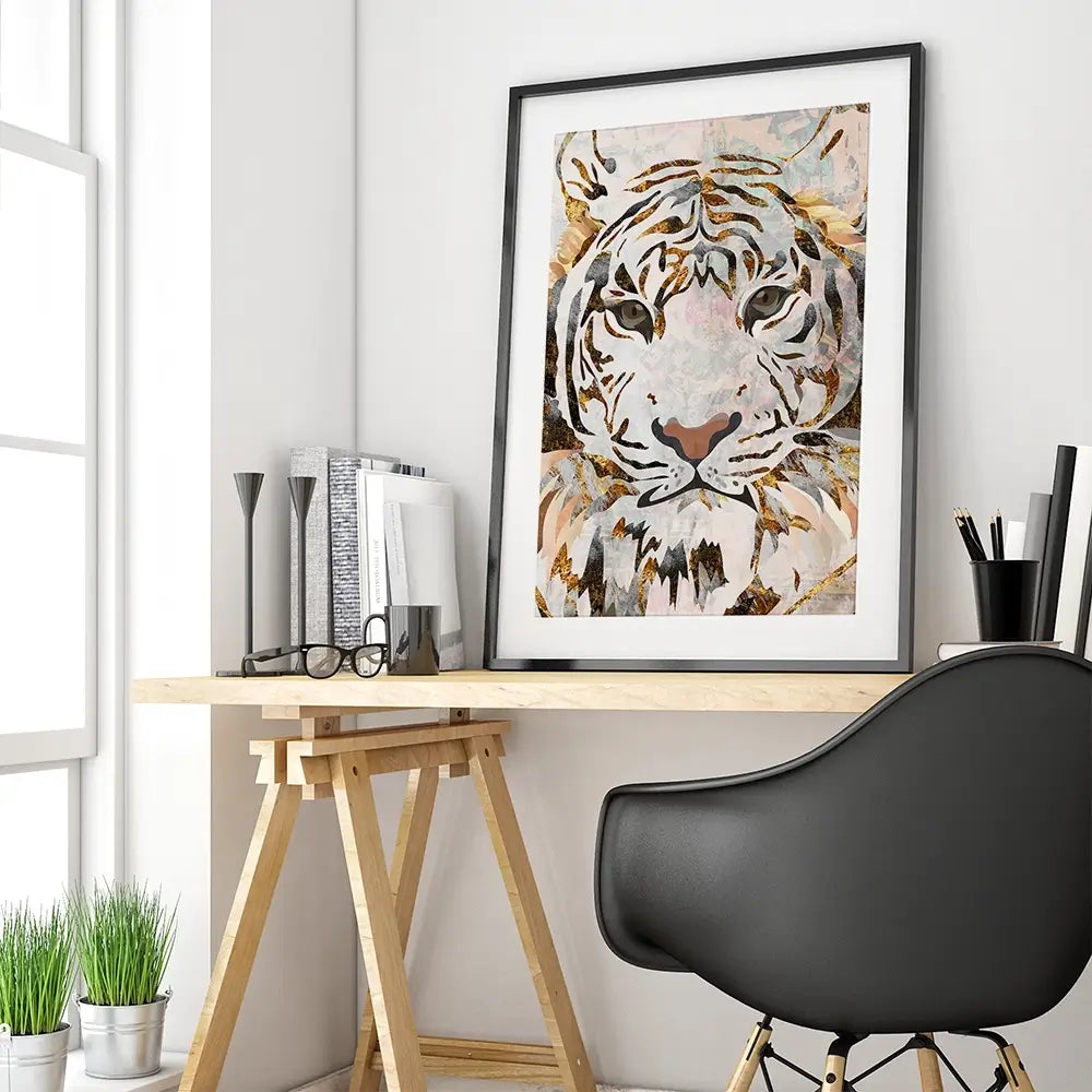 Wild And Fierce Framed Art Print Wild And Fierce Framed Art Print wall art product Sarah Manovski