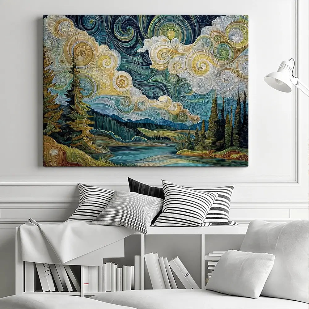 Wild And Windy Canvas Print Wild And Windy Canvas Print wall art product David Alexander Elder