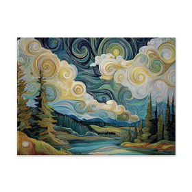 Wild And Windy Canvas Print Wild And Windy Canvas Print wall art product David Alexander Elder