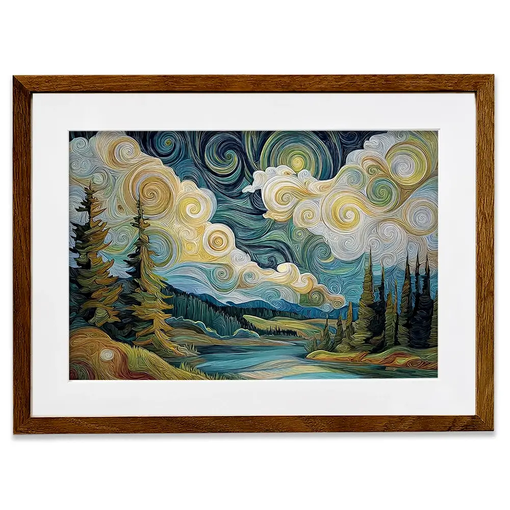 Wild And Windy Framed Art Print Wild And Windy Framed Art Print wall art product David Alexander Elder