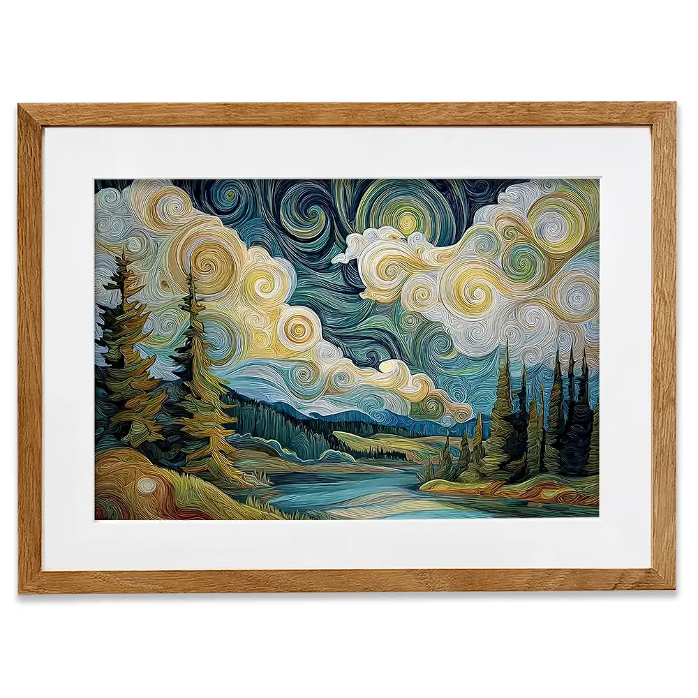 Wild And Windy Framed Art Print Wild And Windy Framed Art Print wall art product David Alexander Elder