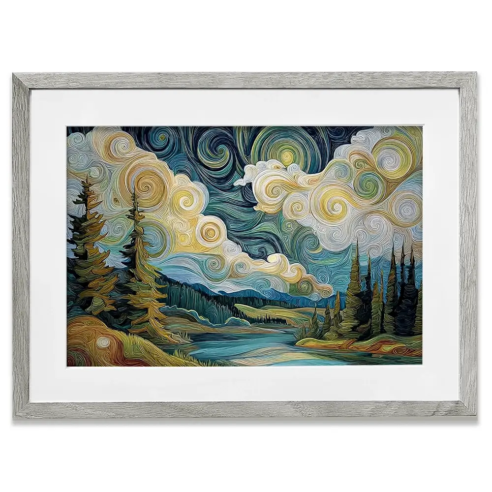 Wild And Windy Framed Art Print Wild And Windy Framed Art Print wall art product David Alexander Elder