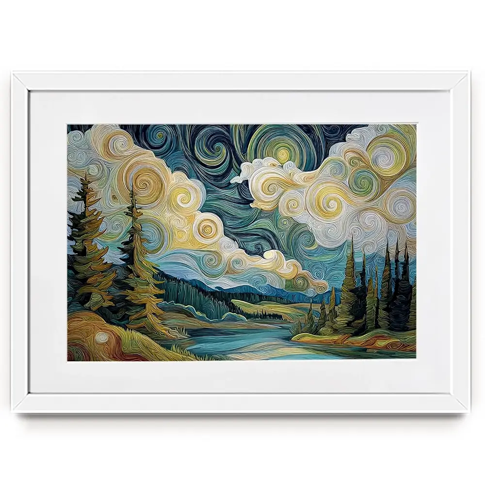 Wild And Windy Framed Art Print Wild And Windy Framed Art Print wall art product David Alexander Elder
