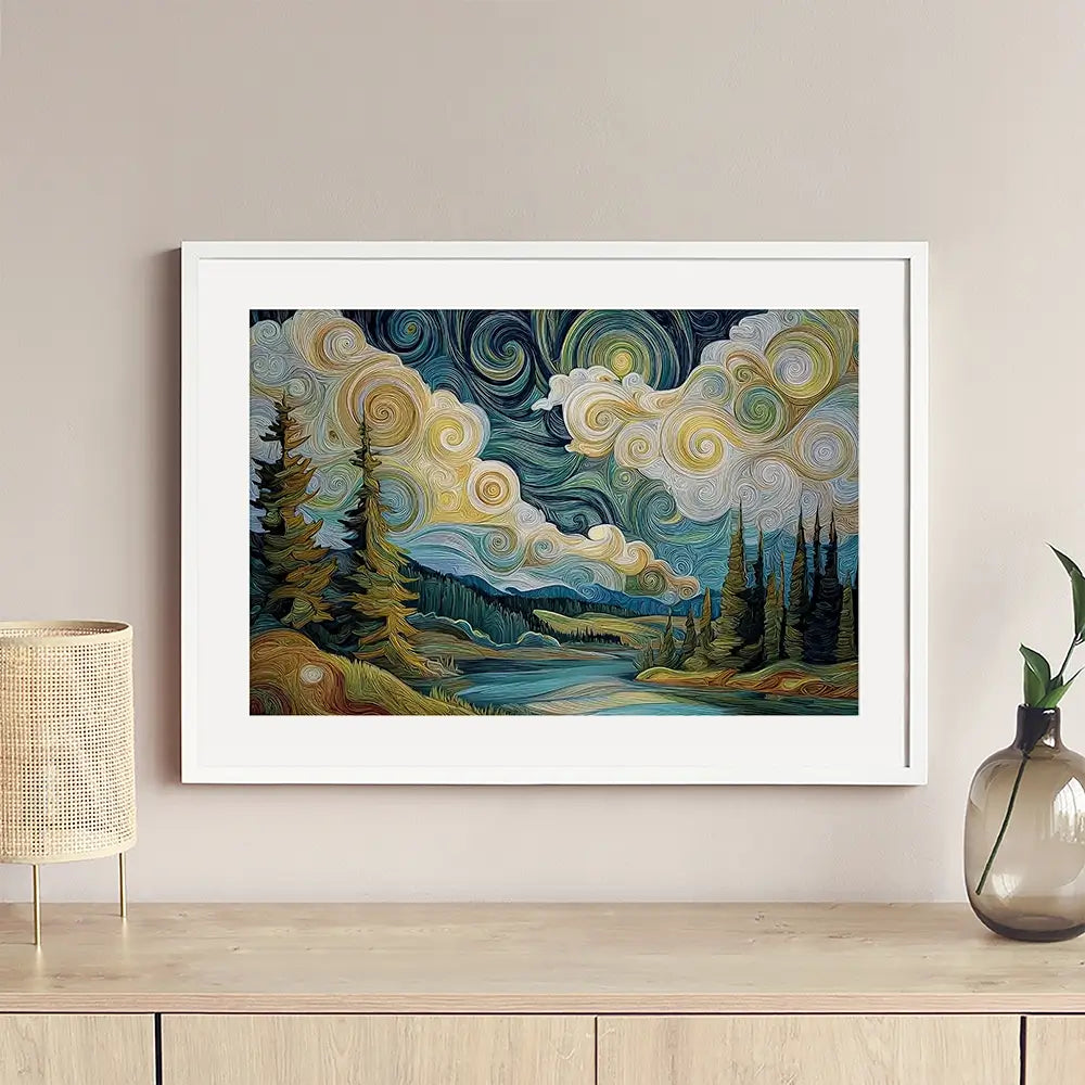 Wild And Windy Framed Art Print Wild And Windy Framed Art Print wall art product David Alexander Elder