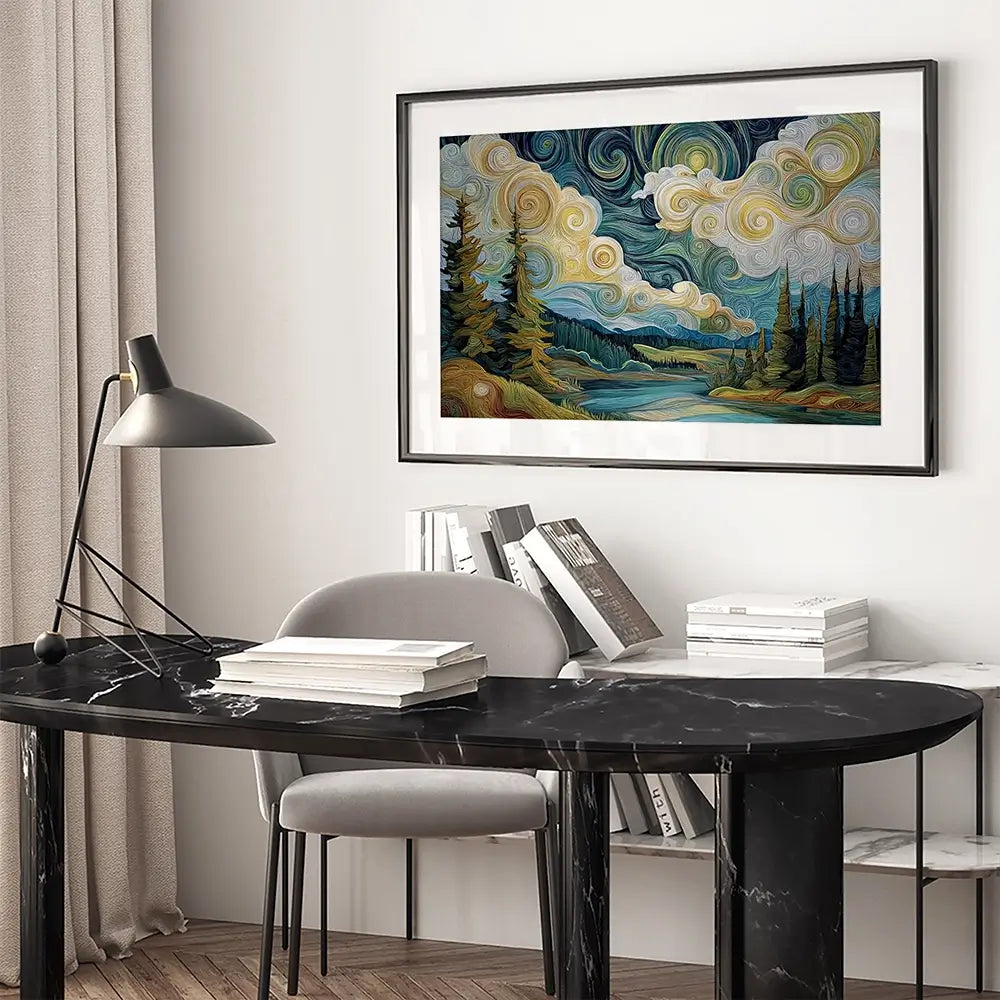Wild And Windy Framed Art Print Wild And Windy Framed Art Print wall art product David Alexander Elder