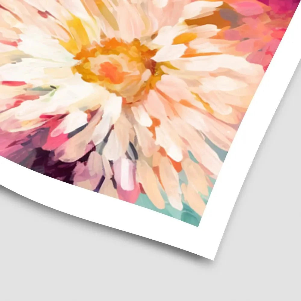 Wild Colourful Flowers Art Print Wild Colourful Flowers Art Print wall art product Treechild