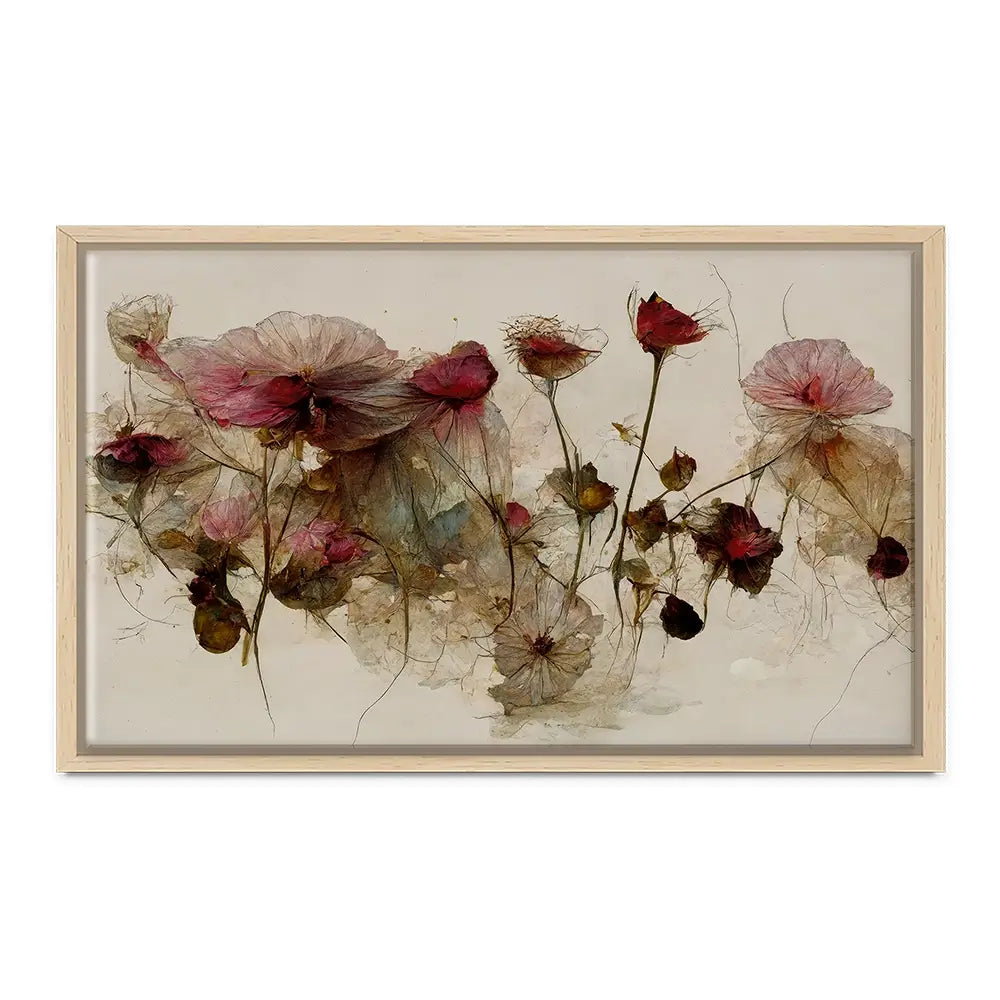 Wild Dry Roses Canvas Print Wild Dry Roses Canvas Print wall art product Treechild