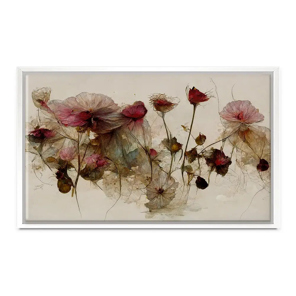 Wild Dry Roses Canvas Print Wild Dry Roses Canvas Print wall art product Treechild