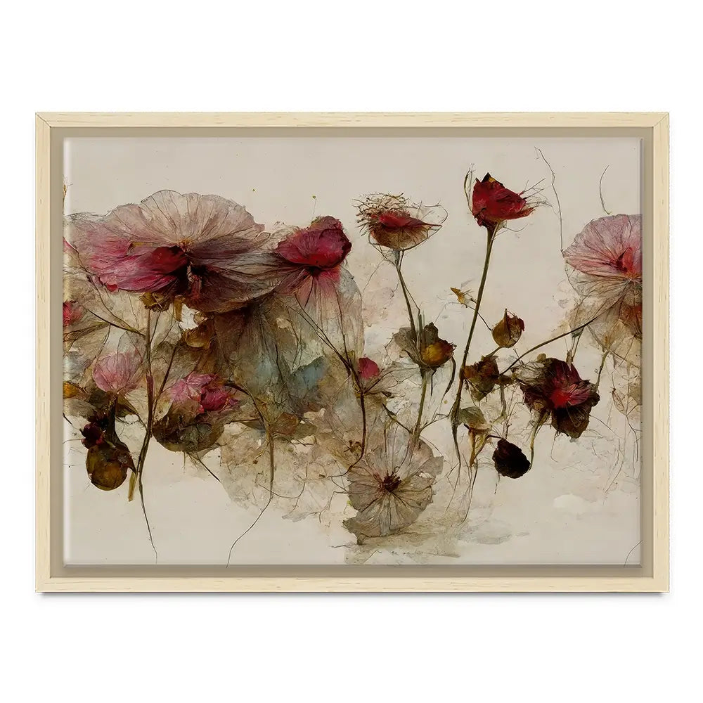 Wild Dry Roses Canvas Print Wild Dry Roses Canvas Print wall art product Treechild