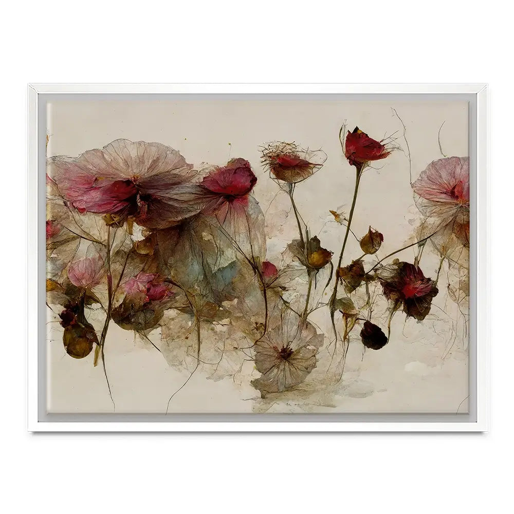 Wild Dry Roses Canvas Print Wild Dry Roses Canvas Print wall art product Treechild