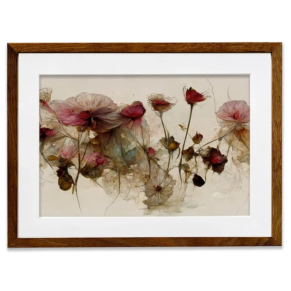Wild Dry Roses Framed Art Print Wild Dry Roses Framed Art Print wall art product Treechild