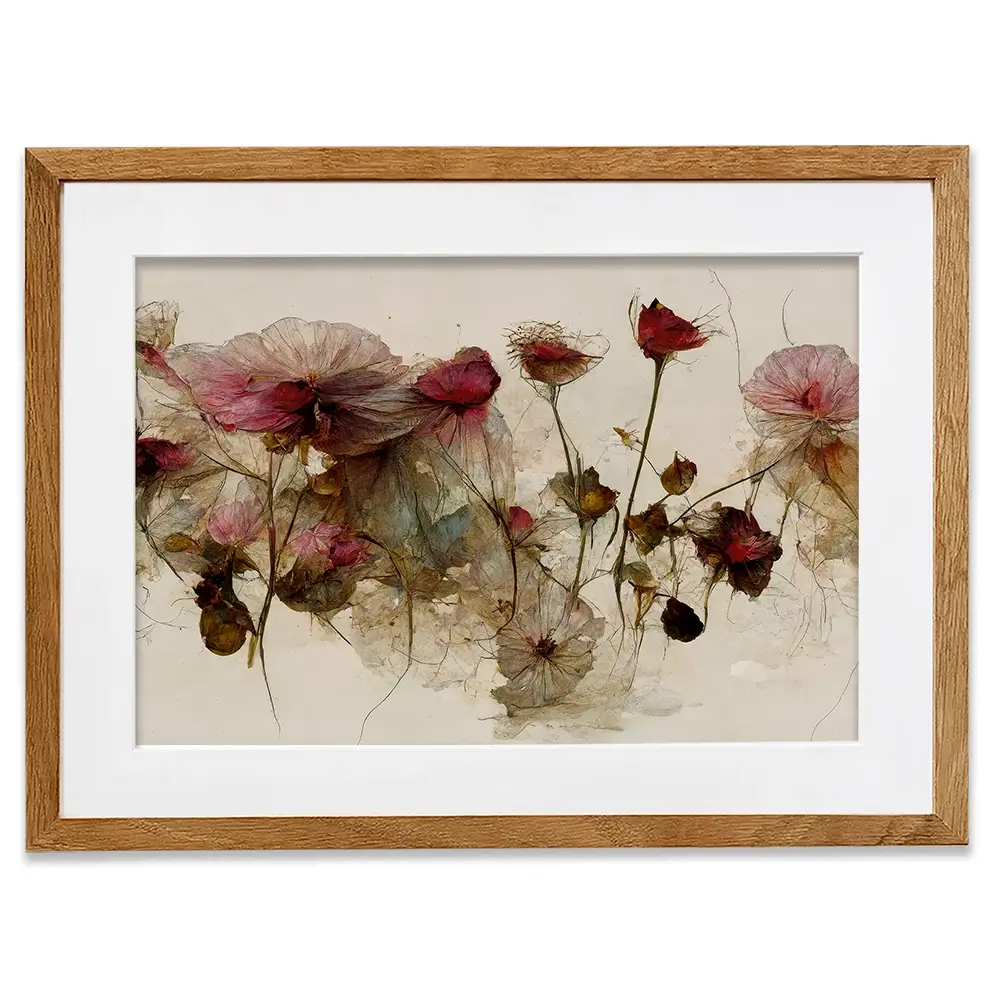 Wild Dry Roses Framed Art Print Wild Dry Roses Framed Art Print wall art product Treechild