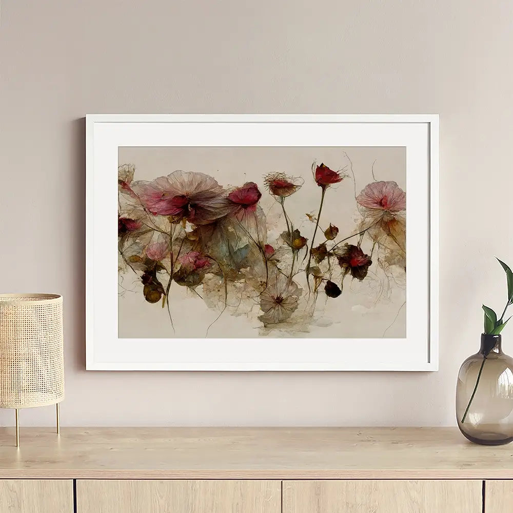 Wild Dry Roses Framed Art Print Wild Dry Roses Framed Art Print wall art product Treechild