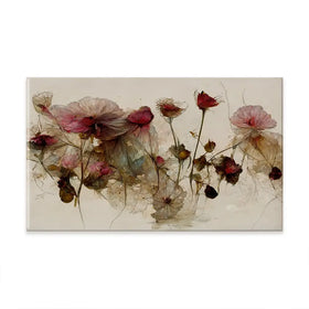 Wild Dry Roses Oversized Canvas Print Wild Dry Roses Oversized Canvas Print wall art product Treechild