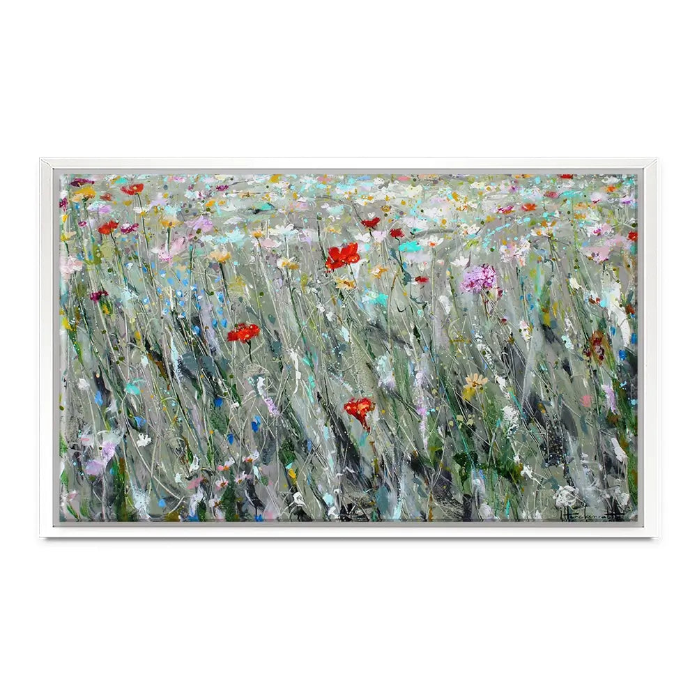 Wild Flower Space Canvas Print Wild Flower Space Canvas Print wall art product Studio Paint-Ing