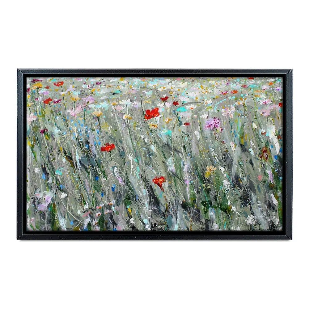 Wild Flower Space Canvas Print Wild Flower Space Canvas Print wall art product Studio Paint-Ing