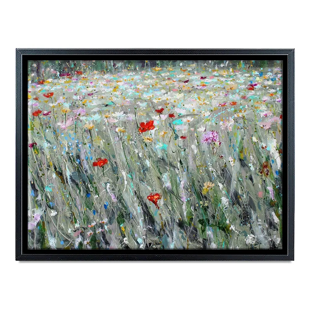 Wild Flower Space Canvas Print Wild Flower Space Canvas Print wall art product Studio Paint-Ing