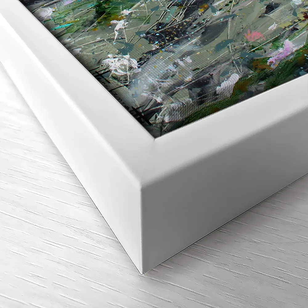Wild Flower Space Canvas Print Wild Flower Space Canvas Print wall art product Studio Paint-Ing