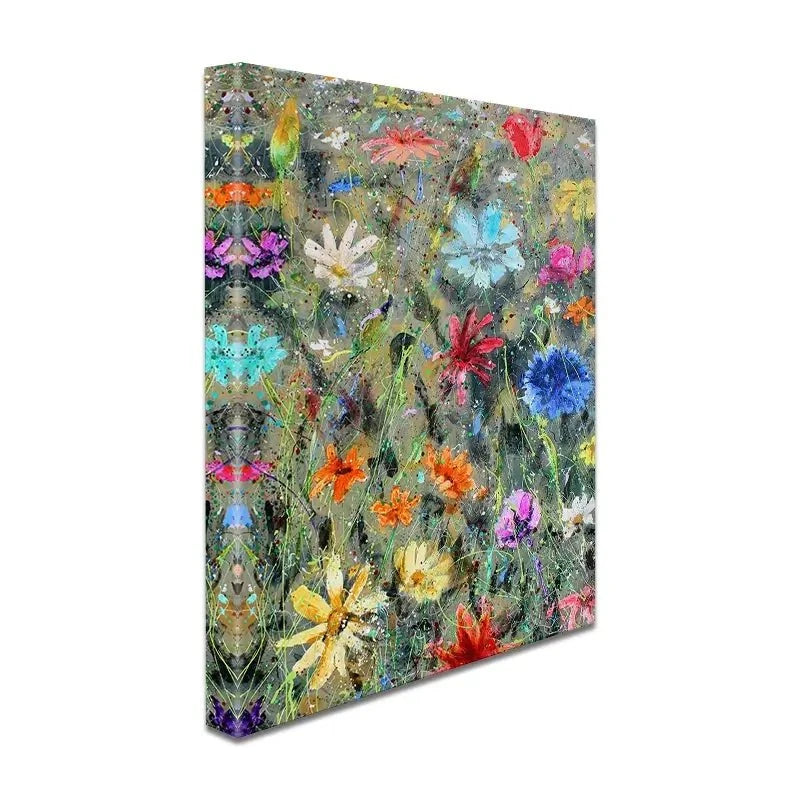 Wild Flowers Canvas Print Wild Flowers Canvas Print wall art product Studio Paint-Ing