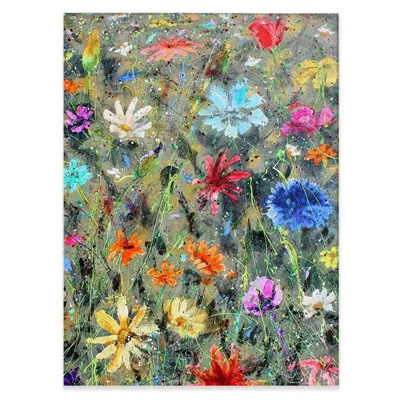 Wild Flowers Canvas Print Wild Flowers Canvas Print wall art product Studio Paint-Ing